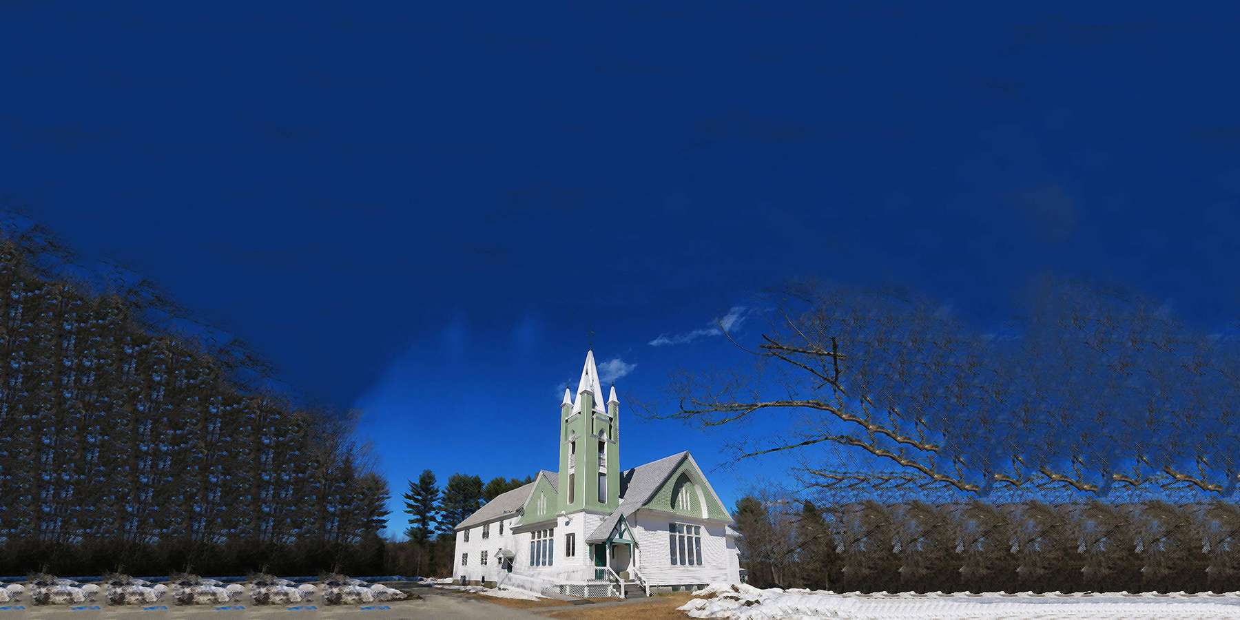 Photo of a Baptist Church in Greene, Maine Photo of a Baptist Church in Greene, Maine