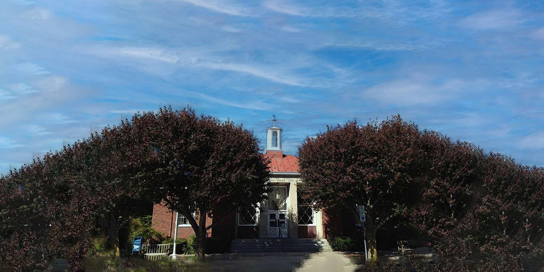 Photo of a post office in Westhampton Beach, New York Photo of a post office in Westhampton Beach, New York