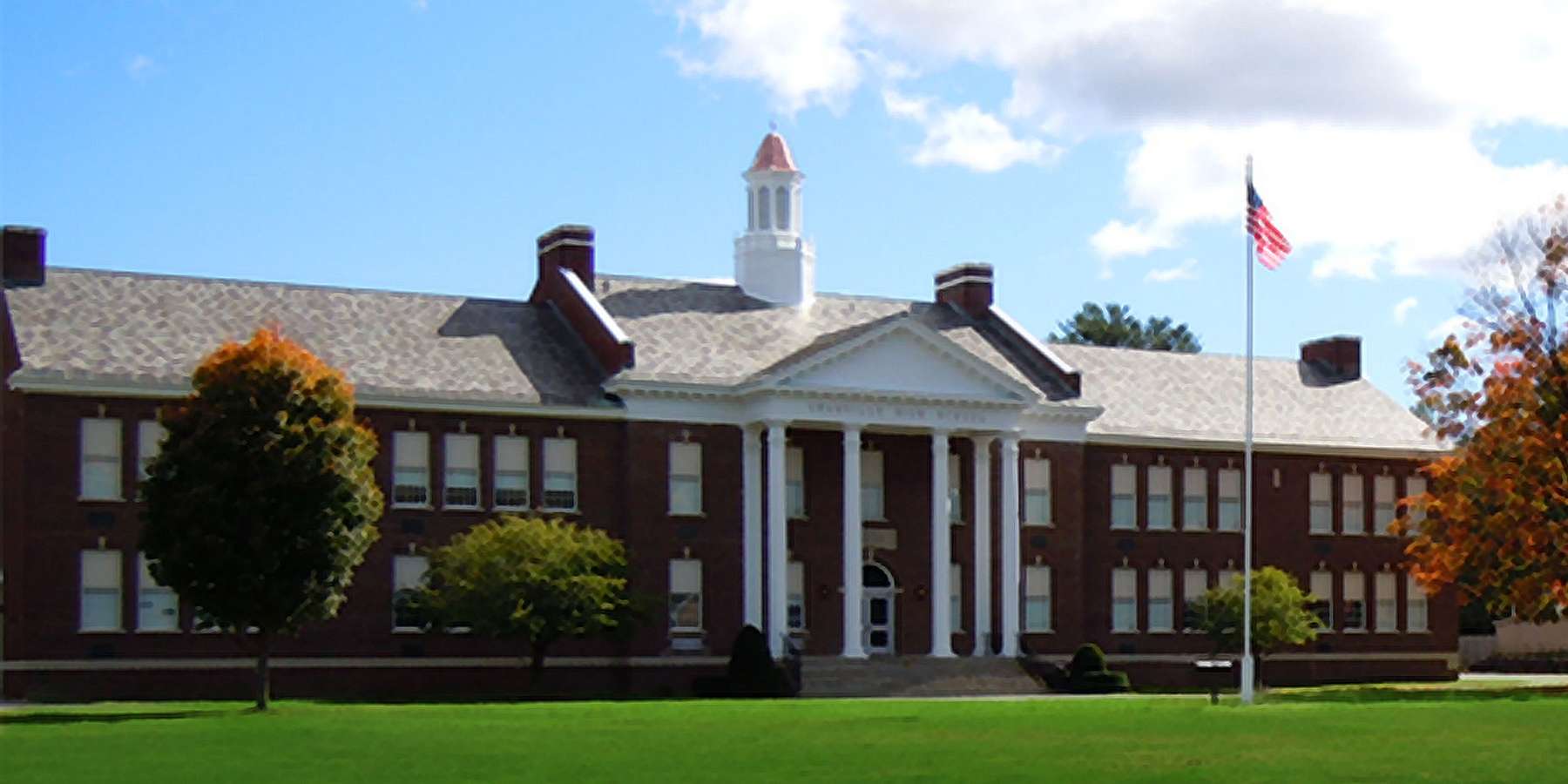 Photo of Granville High School in Granville, New York Photo of Granville High School in Granville, New York