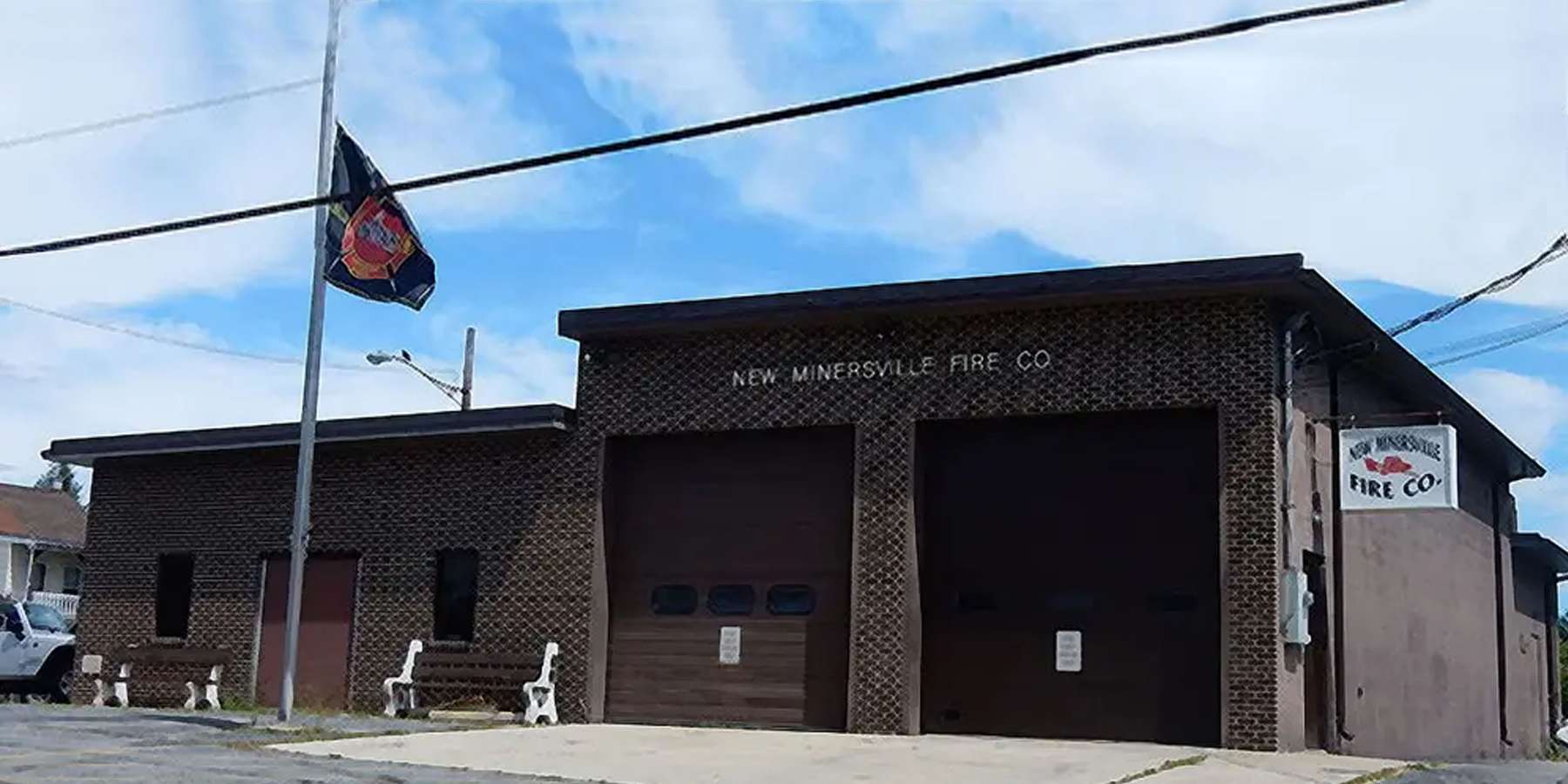 Photo of the New Minersville Fire Co. in Minersville, Pennsylvania Photo of the New Minersville Fire Co. in Minersville, Pennsylvania