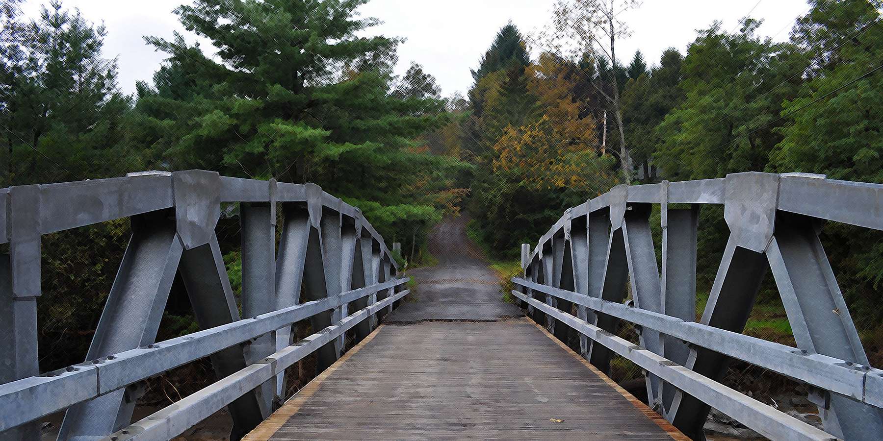 Photo of a Bridge in Preston Hollow, New York Photo of a Bridge in Preston Hollow, New York