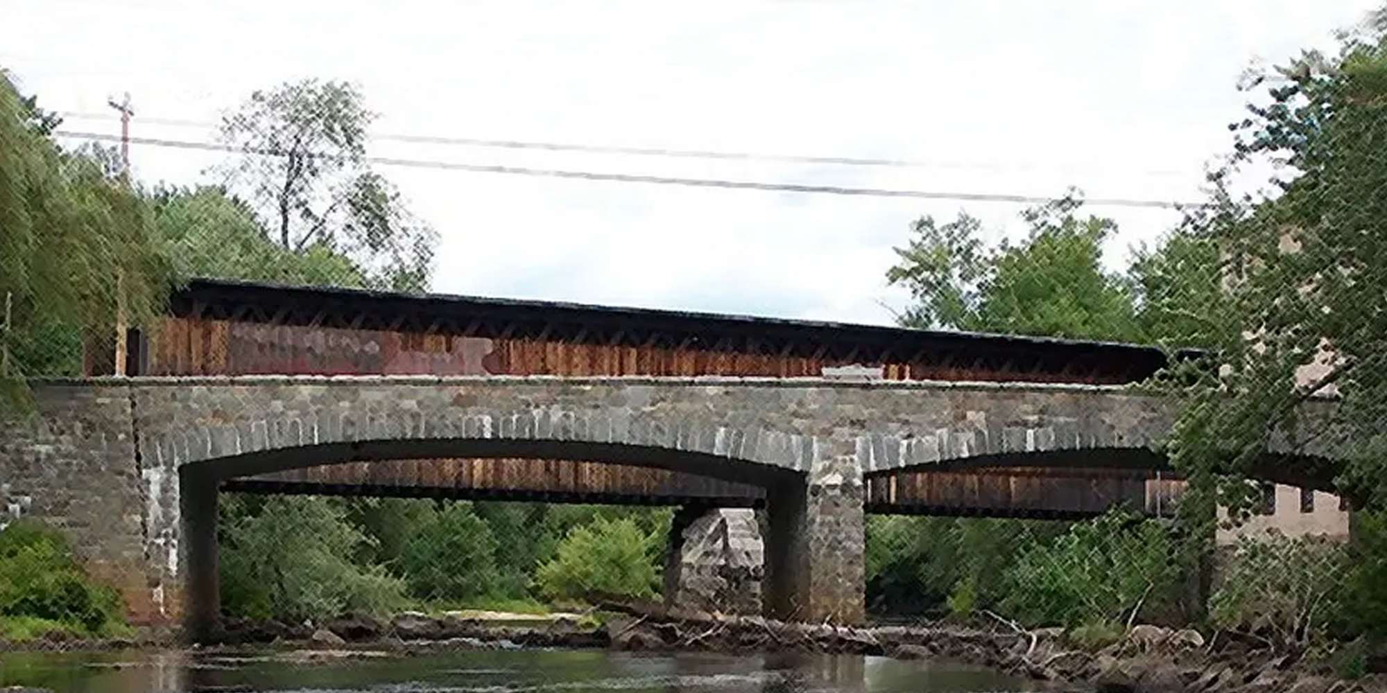 Photo of Stone Arch Bridge in Contoocook, New Hampshire