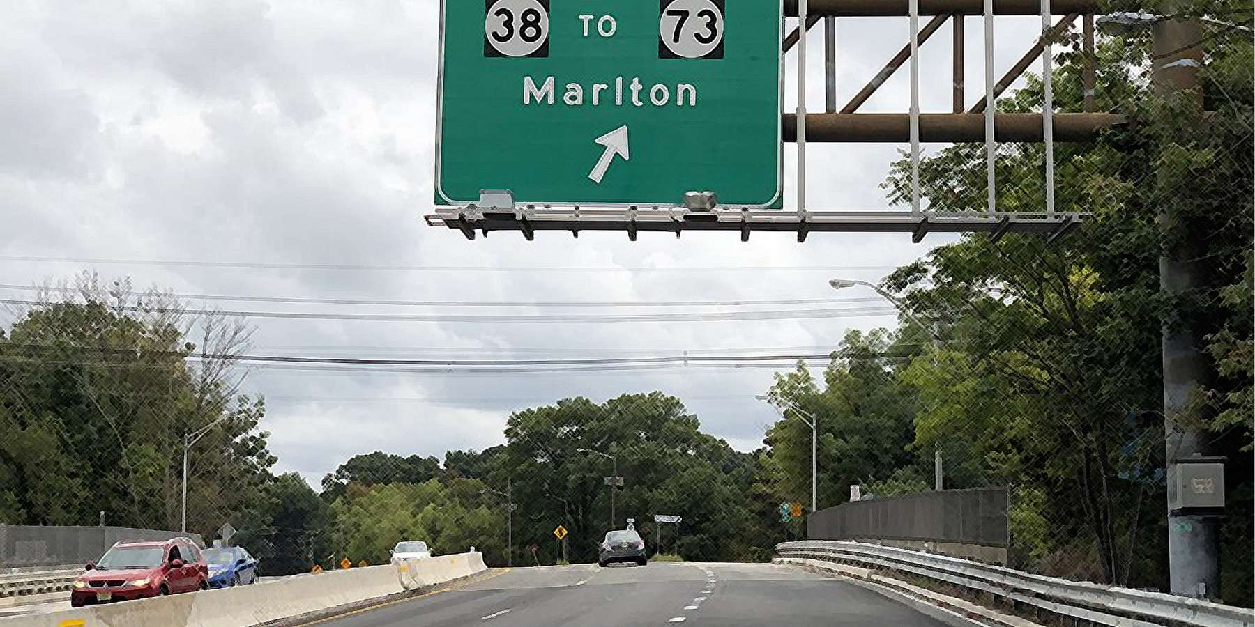 Photo of State Route 41 in Marlton, New Jersey Photo of State Route 41 in Marlton, New Jersey