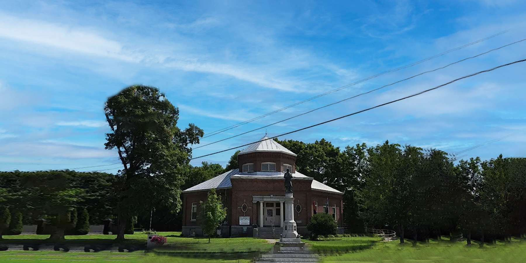Photo of the Carnegie Library in Madison, Maine Photo of the Carnegie Library in Madison, Maine