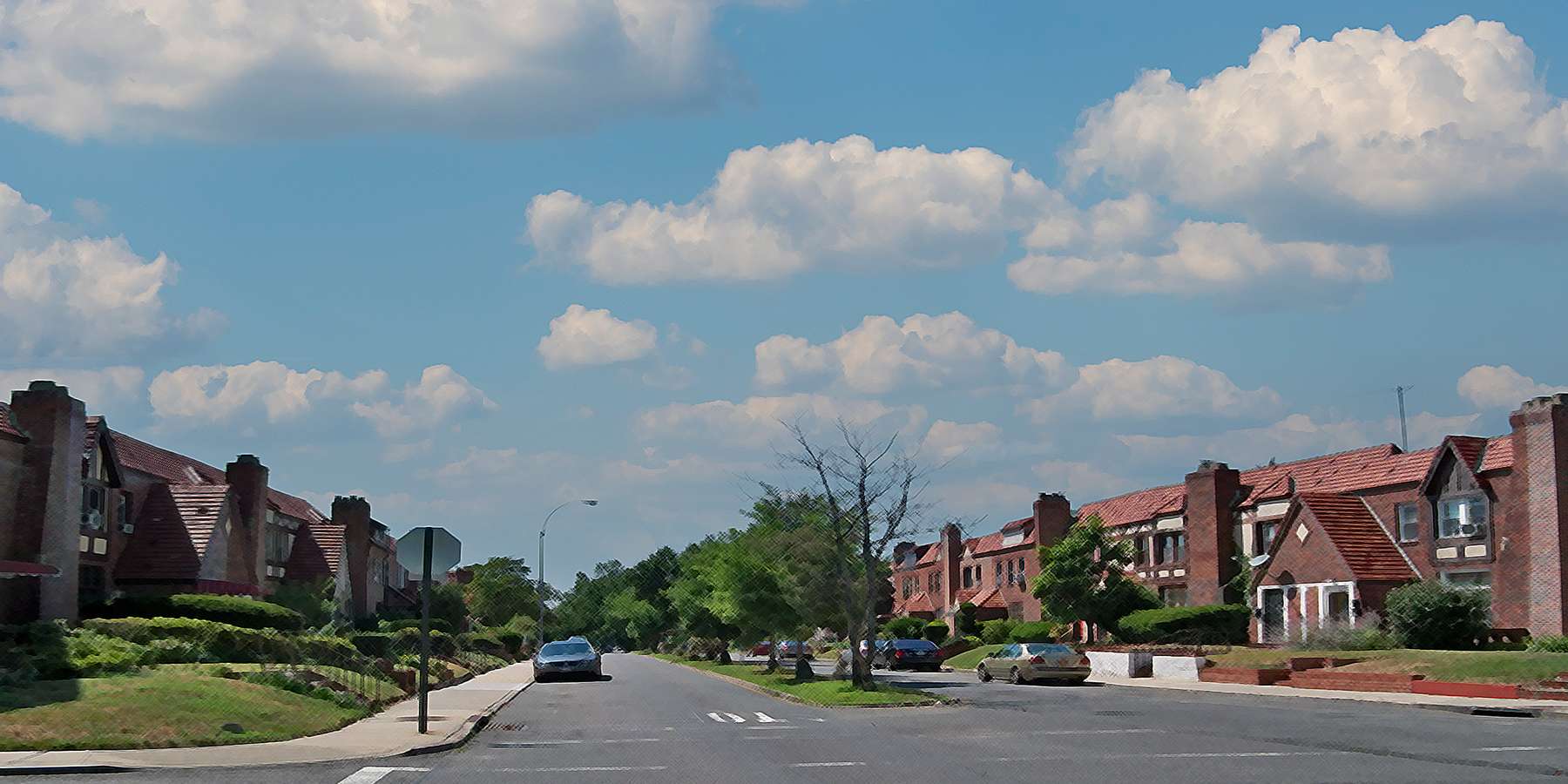Photo of Local Main Street in Cambria Heights, New York Photo of Local Main Street in Cambria Heights, New York