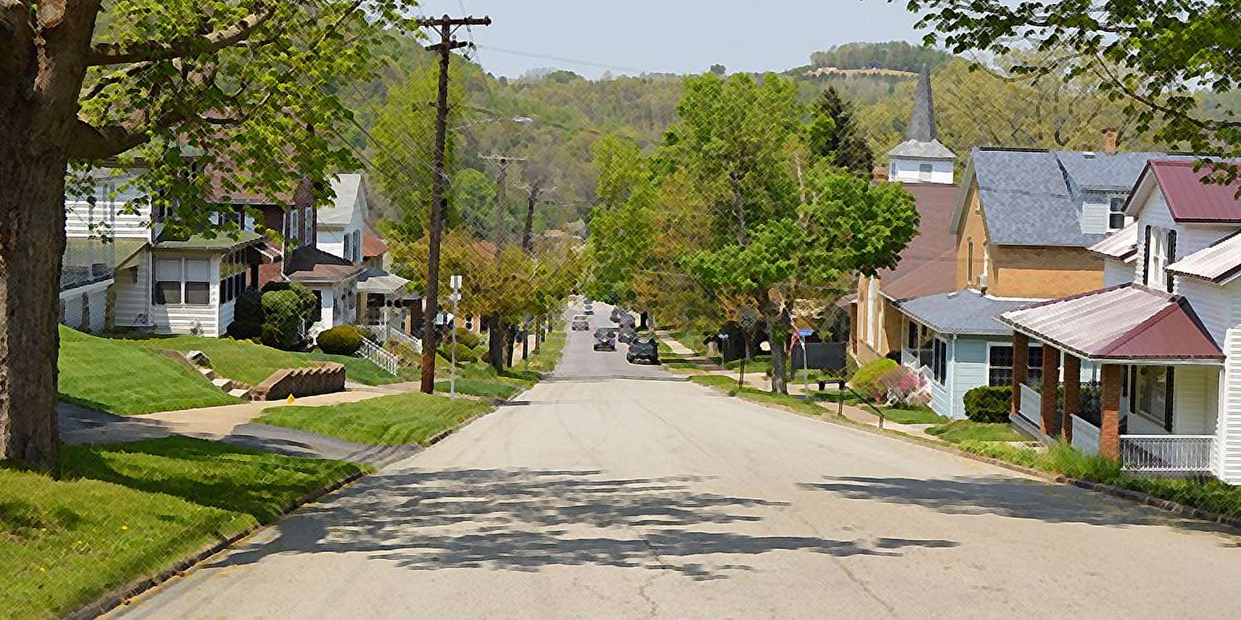 Photo of Walcott Street Intersection in Clymer, New York Photo of Walcott Street Intersection in Clymer, New York