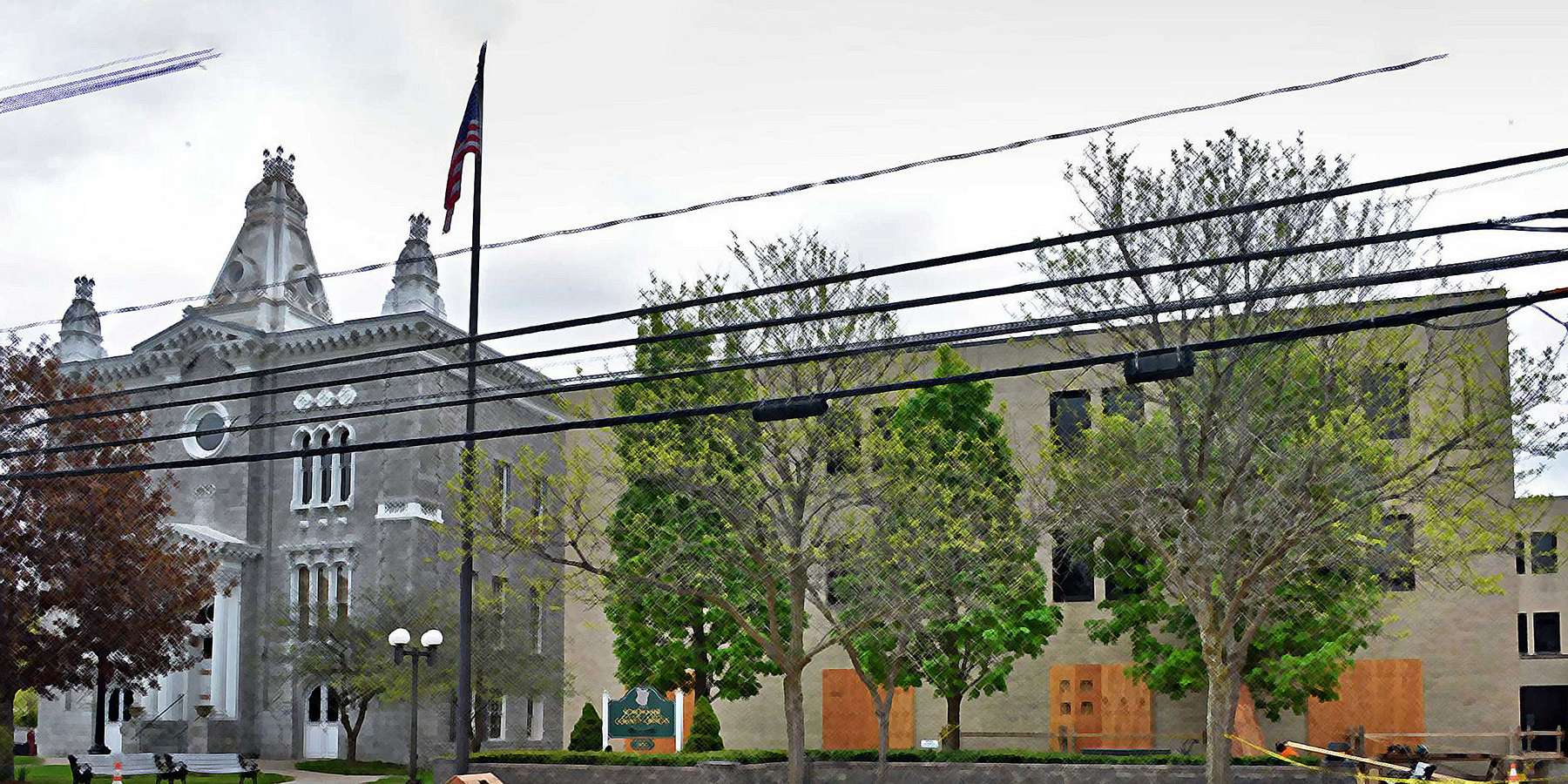 Photo of the County Courthouse in Schoharie, New York Photo of the County Courthouse in Schoharie, New York
