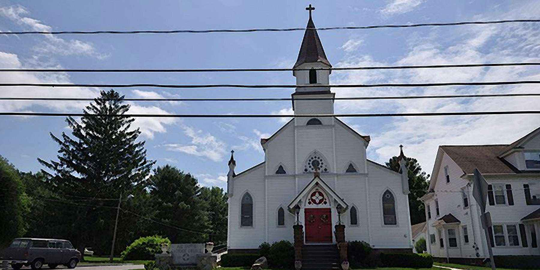Photo of All Saints Church in Somersville, Connecticut Photo of All Saints Church in Somersville, Connecticut