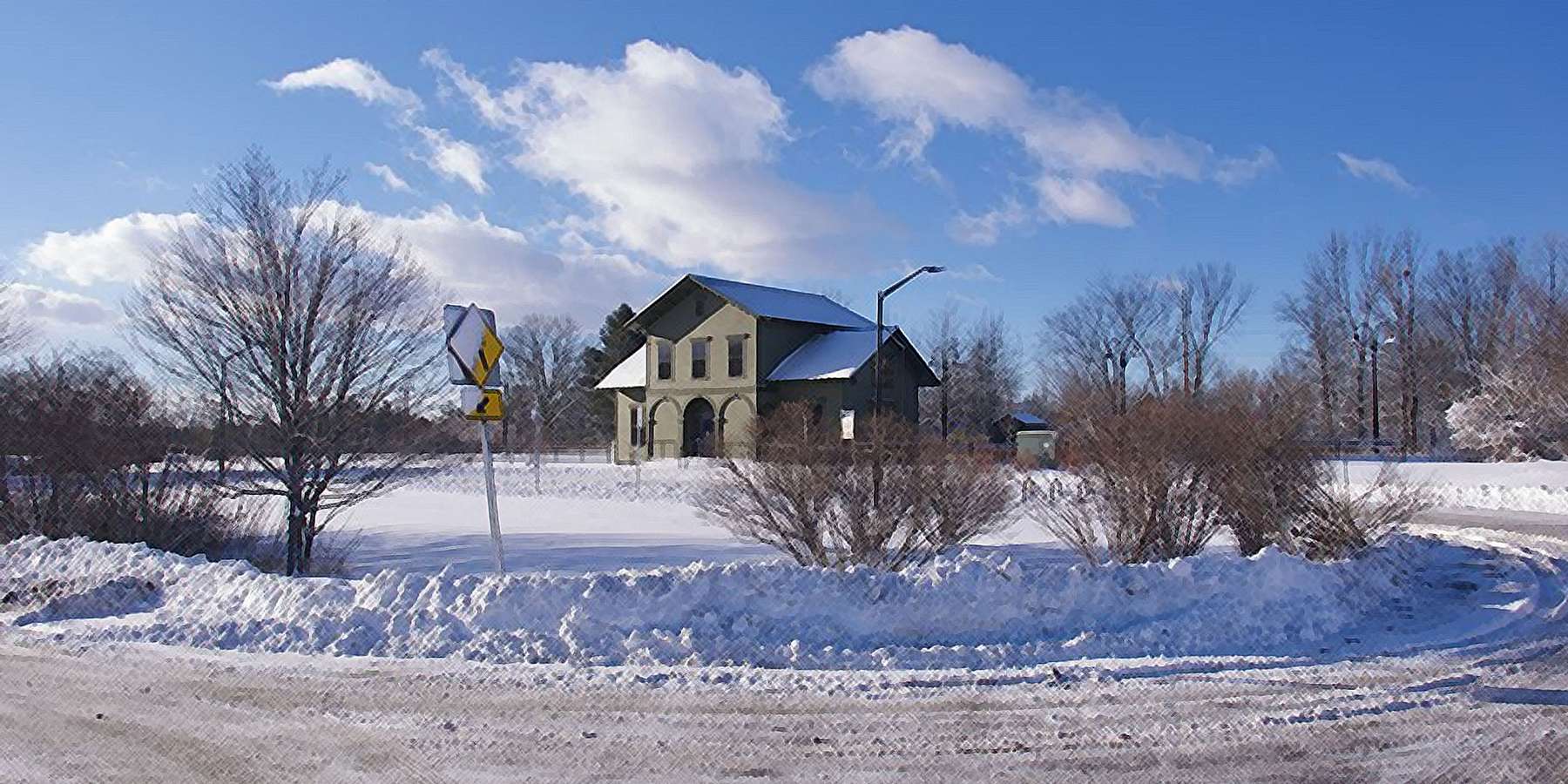 Photo of Ferrisburgh and Vergennes Station in Vergennes, Vermont Photo of Ferrisburgh and Vergennes Station in Vergennes, Vermont