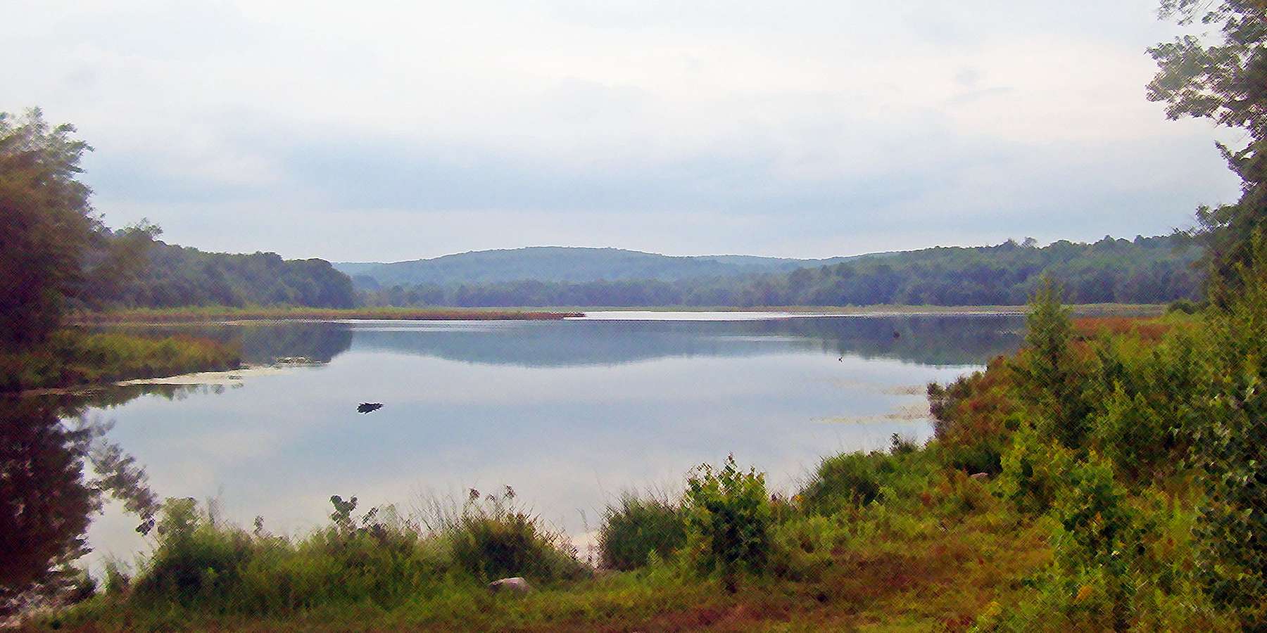 Photo of Silver Lake near Woodridge, New York Photo of Silver Lake near Woodridge, New York