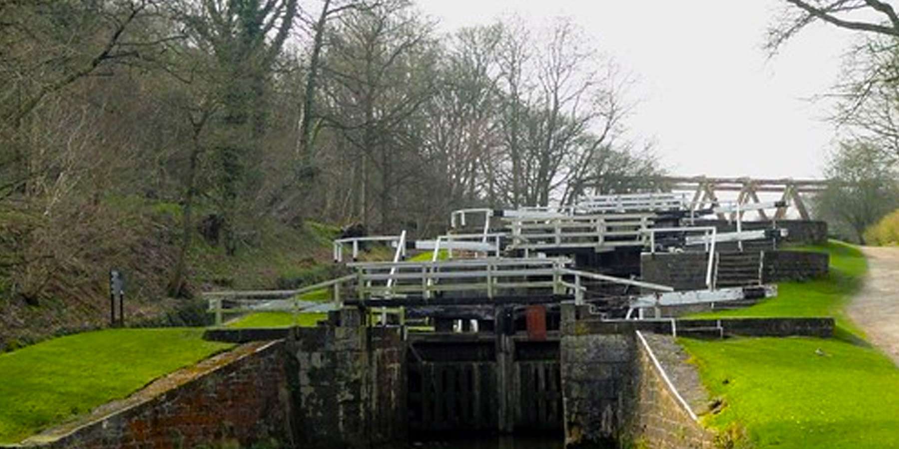 Photo of Field Staircase Locks in Brant Lake, New York Photo of Field Staircase Locks in Brant Lake, New York