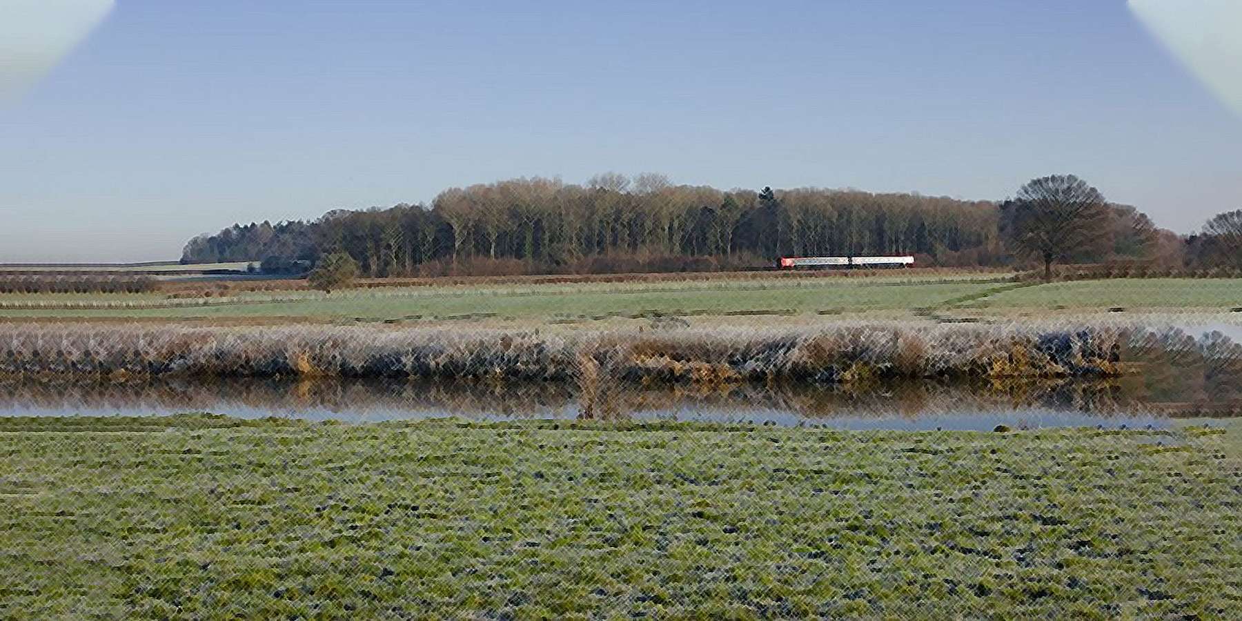 Photo of a Train Passing Great Bradford Wood in Bradfordwoods, Pennsylvania Photo of a Train Passing Great Bradford Wood in Bradfordwoods, Pennsylvania