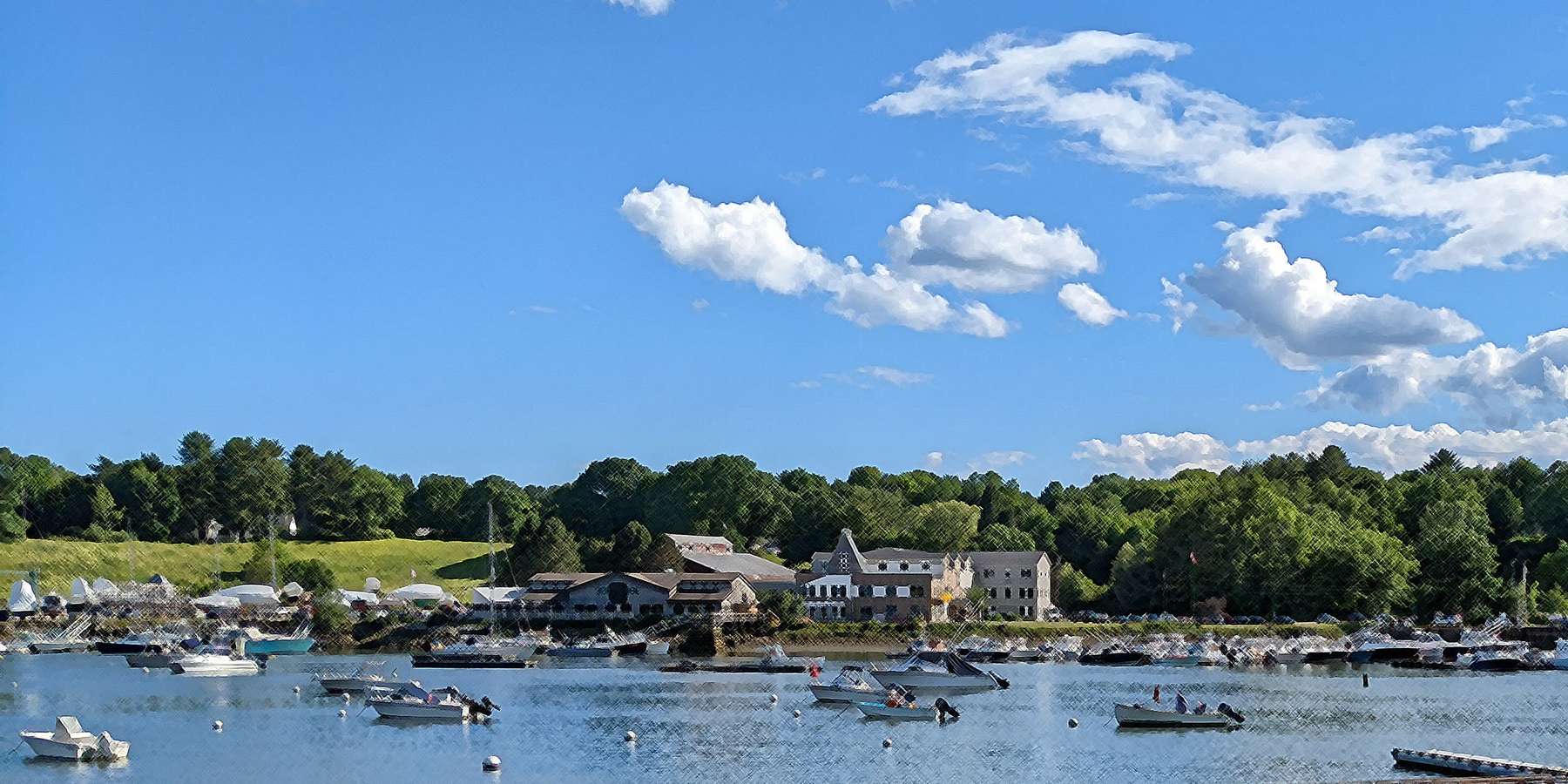 Photo of a harbor near North Yarmouth, Maine Photo of a harbor near North Yarmouth, Maine