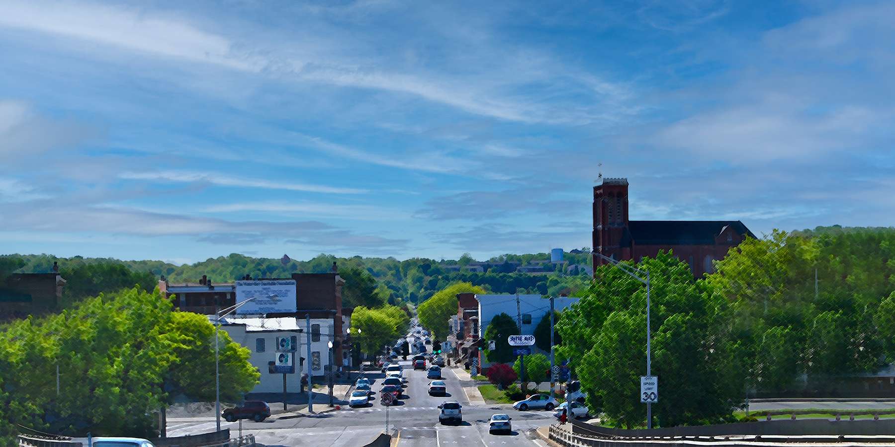 Photo of the Congress Main Street Bridge in Watervliet, New York Photo of the Congress Main Street Bridge in Watervliet, New York