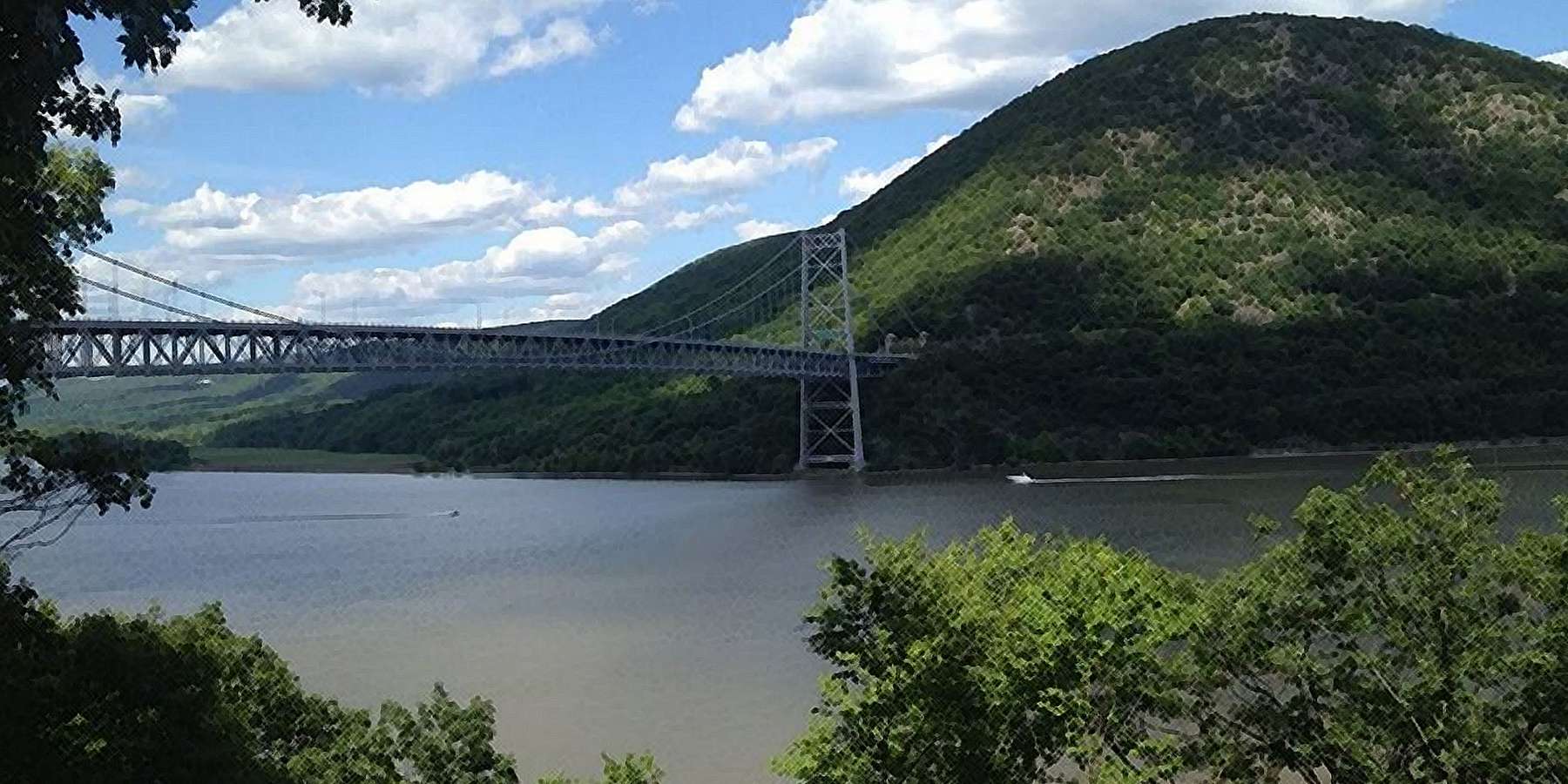 Photo of Anthony's Nose and the Bear Mountain Bridge in Cortlandt Manor, New York Photo of Anthony's Nose and the Bear Mountain Bridge in Cortlandt Manor, New York