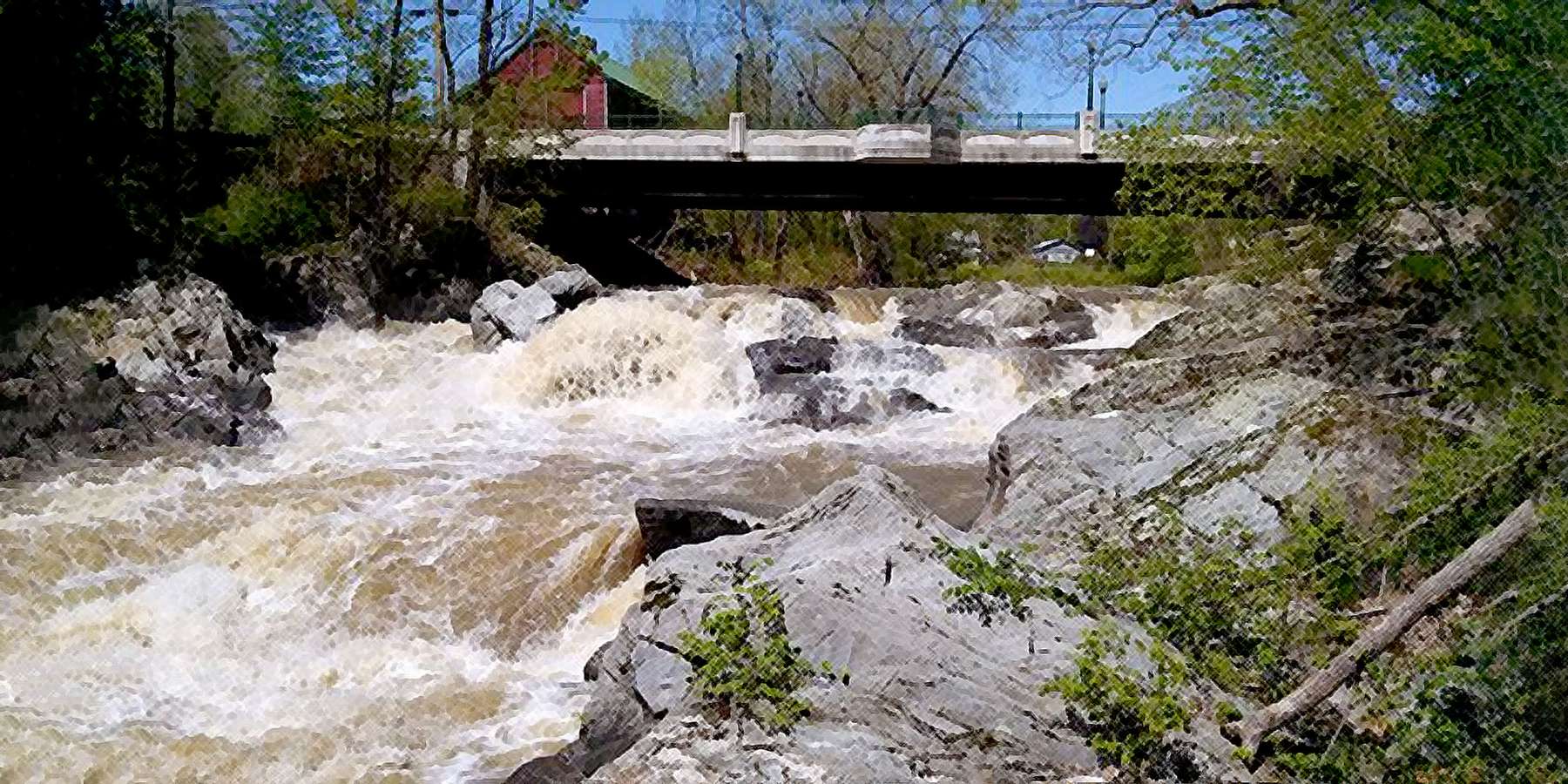 Photo of Saxtons River Falls, Vermont Photo of Saxtons River Falls, Vermont