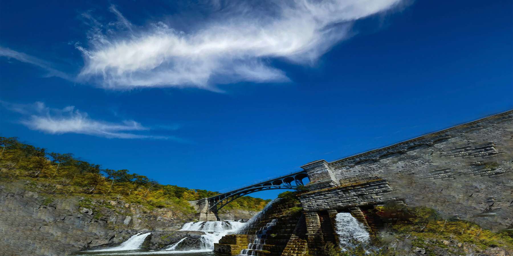 Photo of Gorge Park Bridge in Croton on Hudson, New York Photo of Gorge Park Bridge in Croton on Hudson, New York
