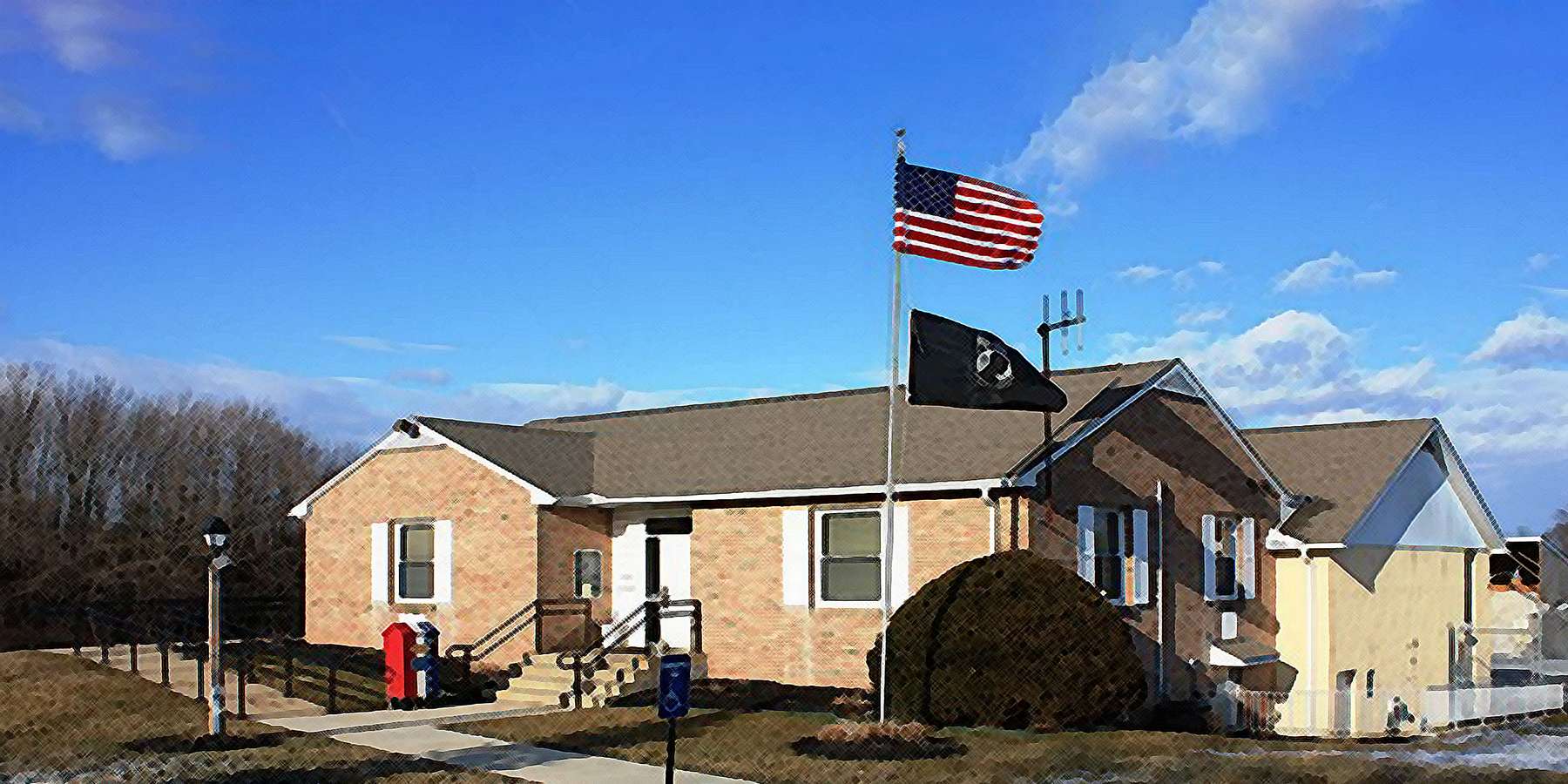 Photo of the Township Building in Frederick, Pennsylvania Photo of the Township Building in Frederick, Pennsylvania