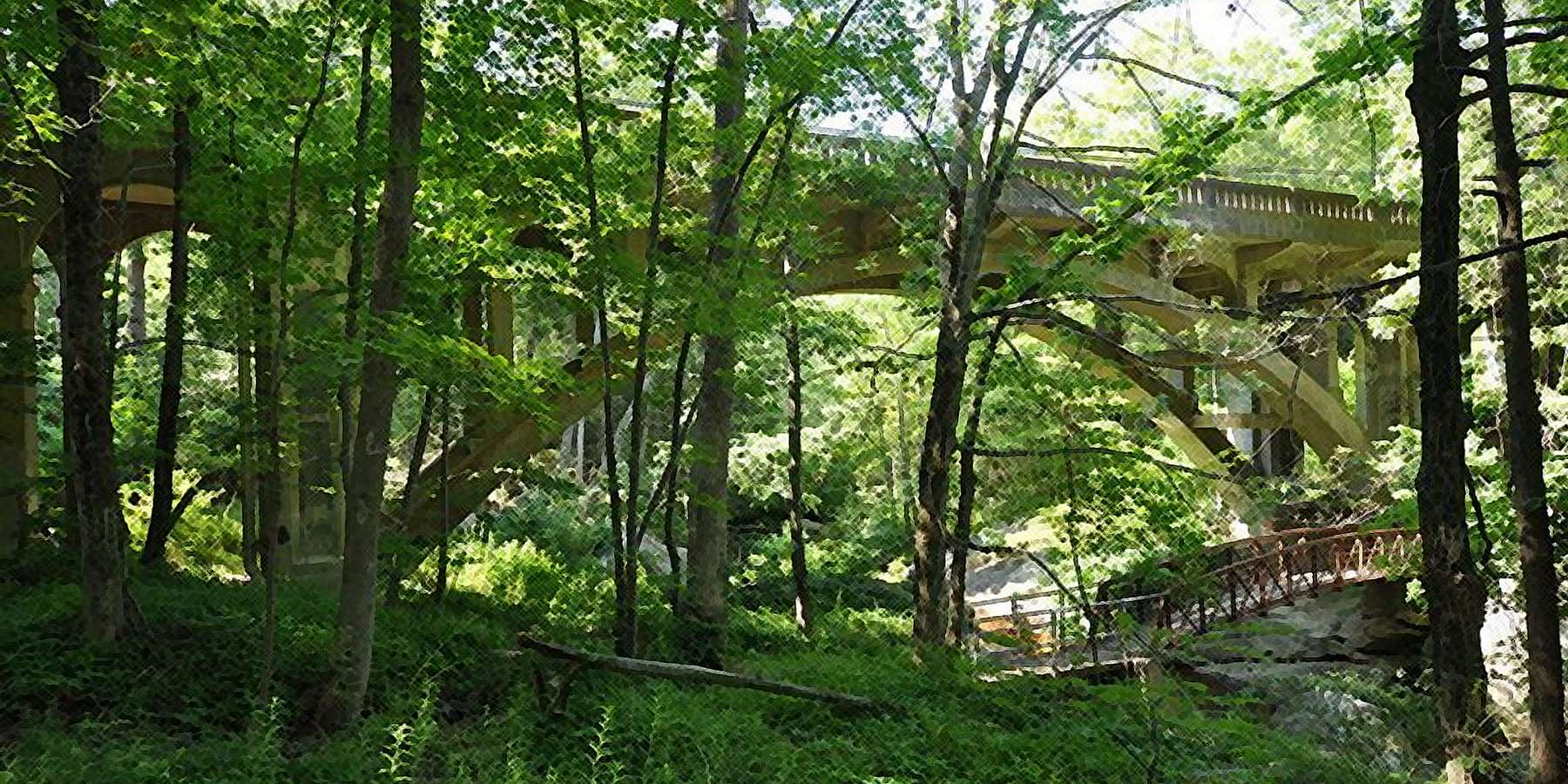 Photo of a bridge in Killingworth, Connecticut Photo of a bridge in Killingworth, Connecticut