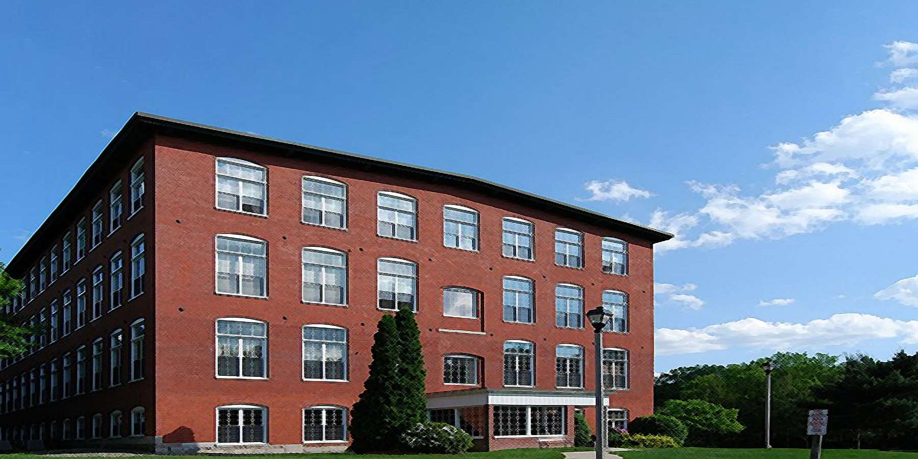 Photo of the Woolen Mill in Central Village, Connecticut Photo of the Woolen Mill in Central Village, Connecticut