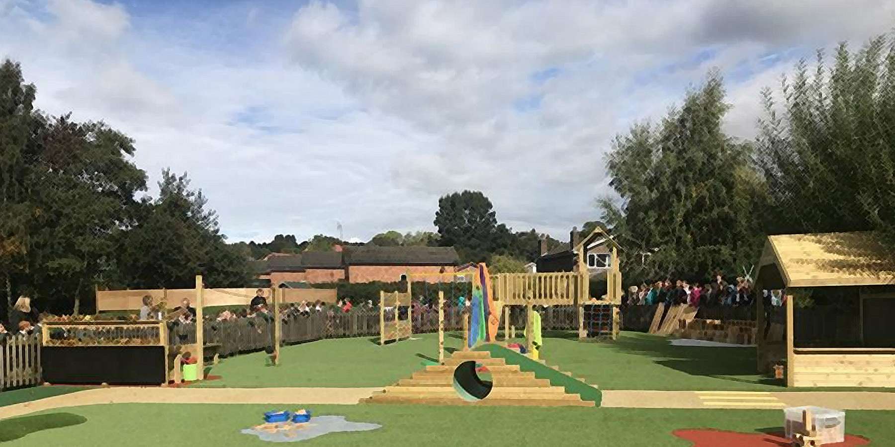 A Photo of a Playground in West Cornwall, Connecticut A Photo of a Playground in West Cornwall, Connecticut