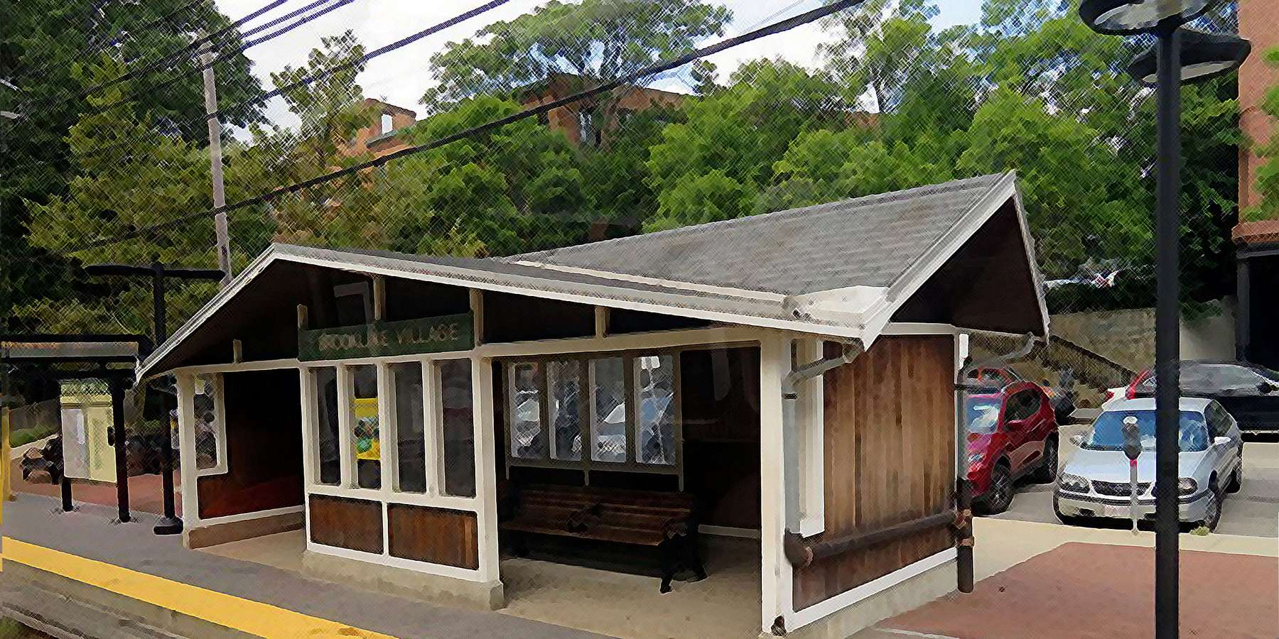 Photo of the Station in Brooklyn, Massachusetts Photo of the Station in Brooklyn, Massachusetts