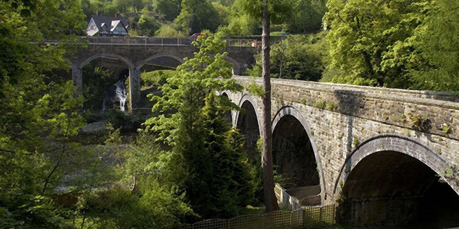 Photo of Berwyn Viaducts in Berwyn, Pennsylvania Photo of Berwyn Viaducts in Berwyn, Pennsylvania