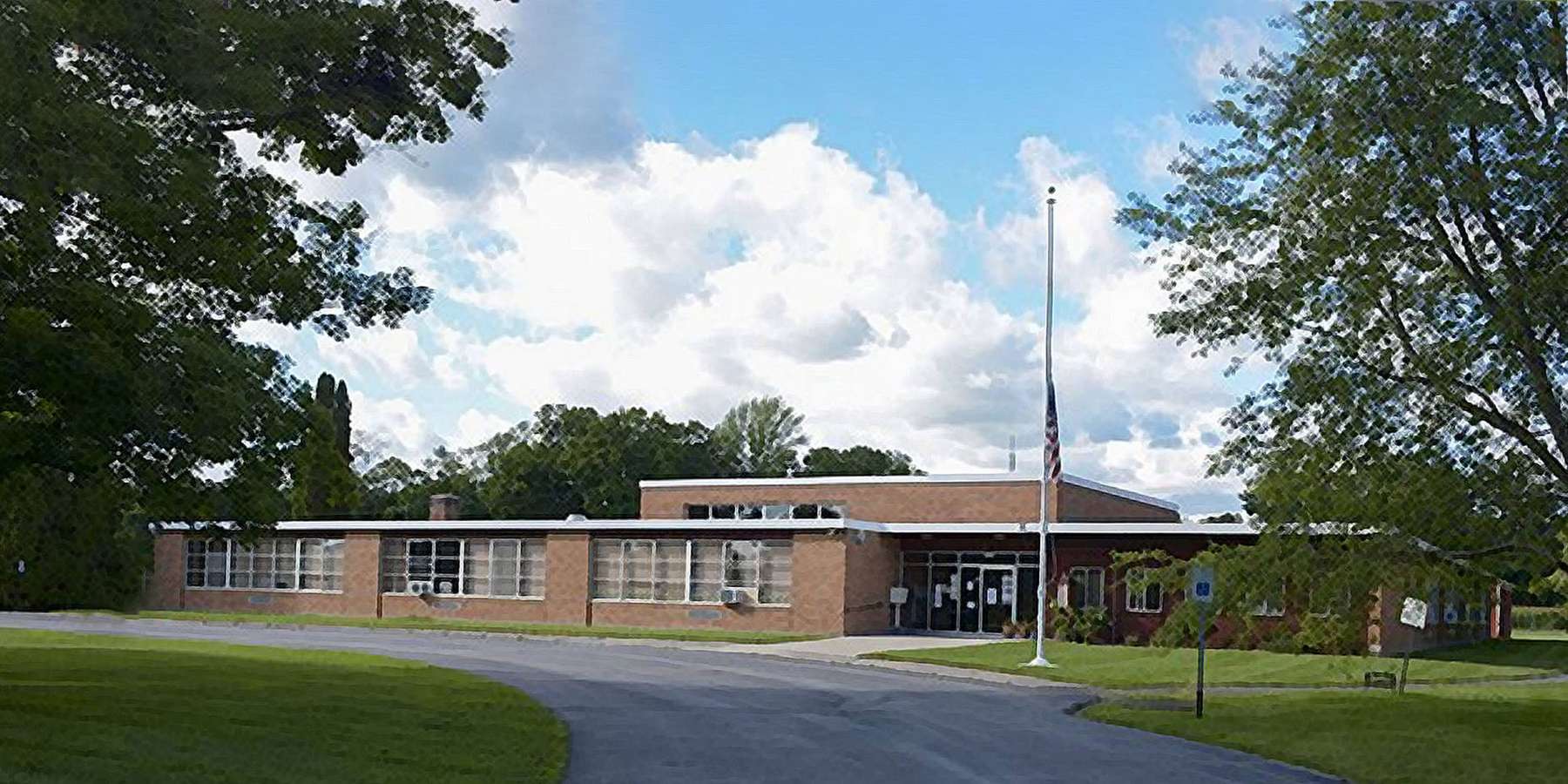 Photo of an elementary school in East Springfield, New York Photo of an elementary school in East Springfield, New York