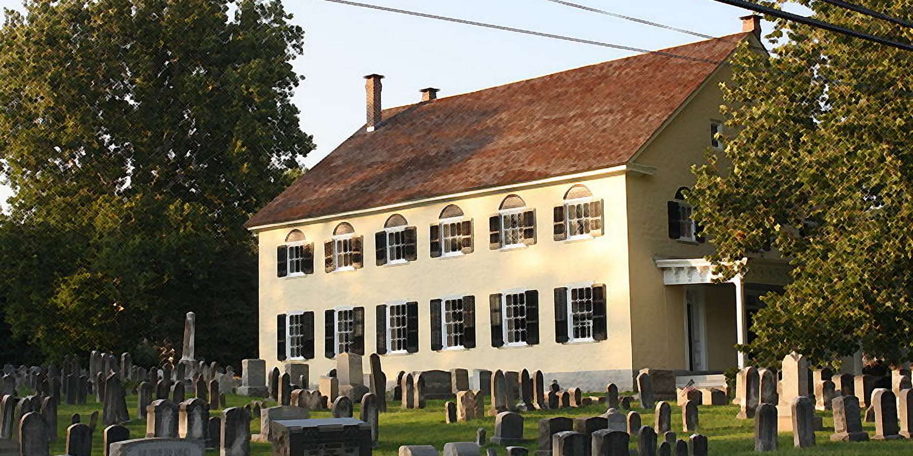 Photo of Southampton Baptist Church and Cemetery in Southampton, Pennsylvania Photo of Southampton Baptist Church and Cemetery in Southampton, Pennsylvania
