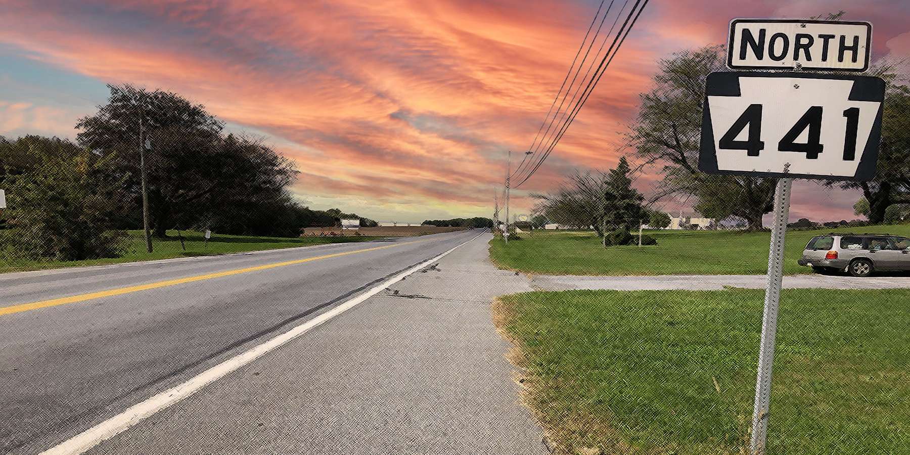 Photo of State Route 441 in west Decatur, Pennsylvania Photo of State Route 441 in west Decatur, Pennsylvania