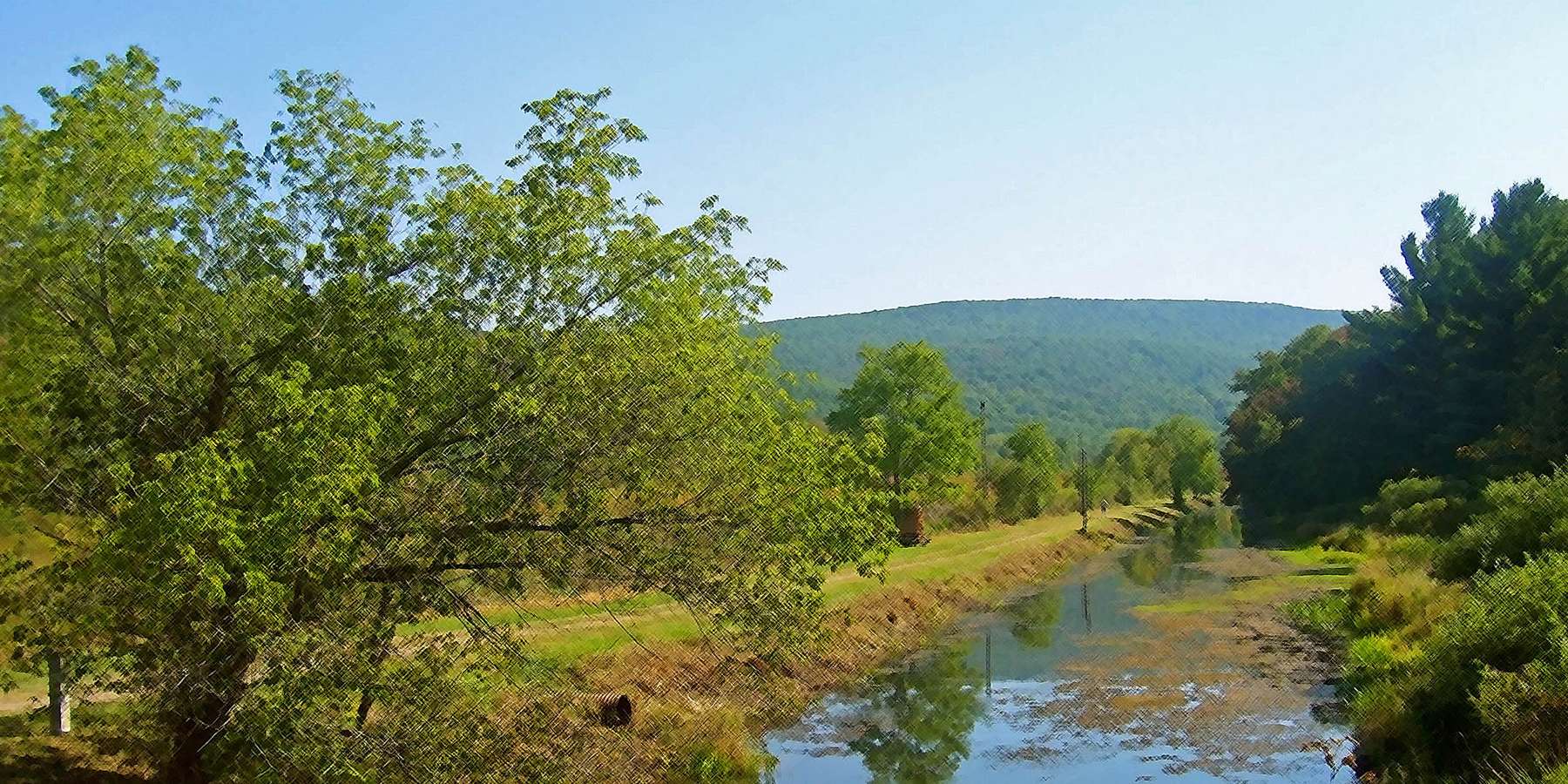 Photo of a canal near Wurtsboro, New York Photo of a canal near Wurtsboro, New York