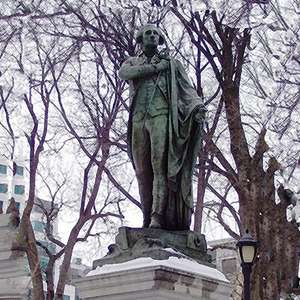 Lafayette statue Union Square A photo of Lafayette statue Union Square in La Fayette, New York