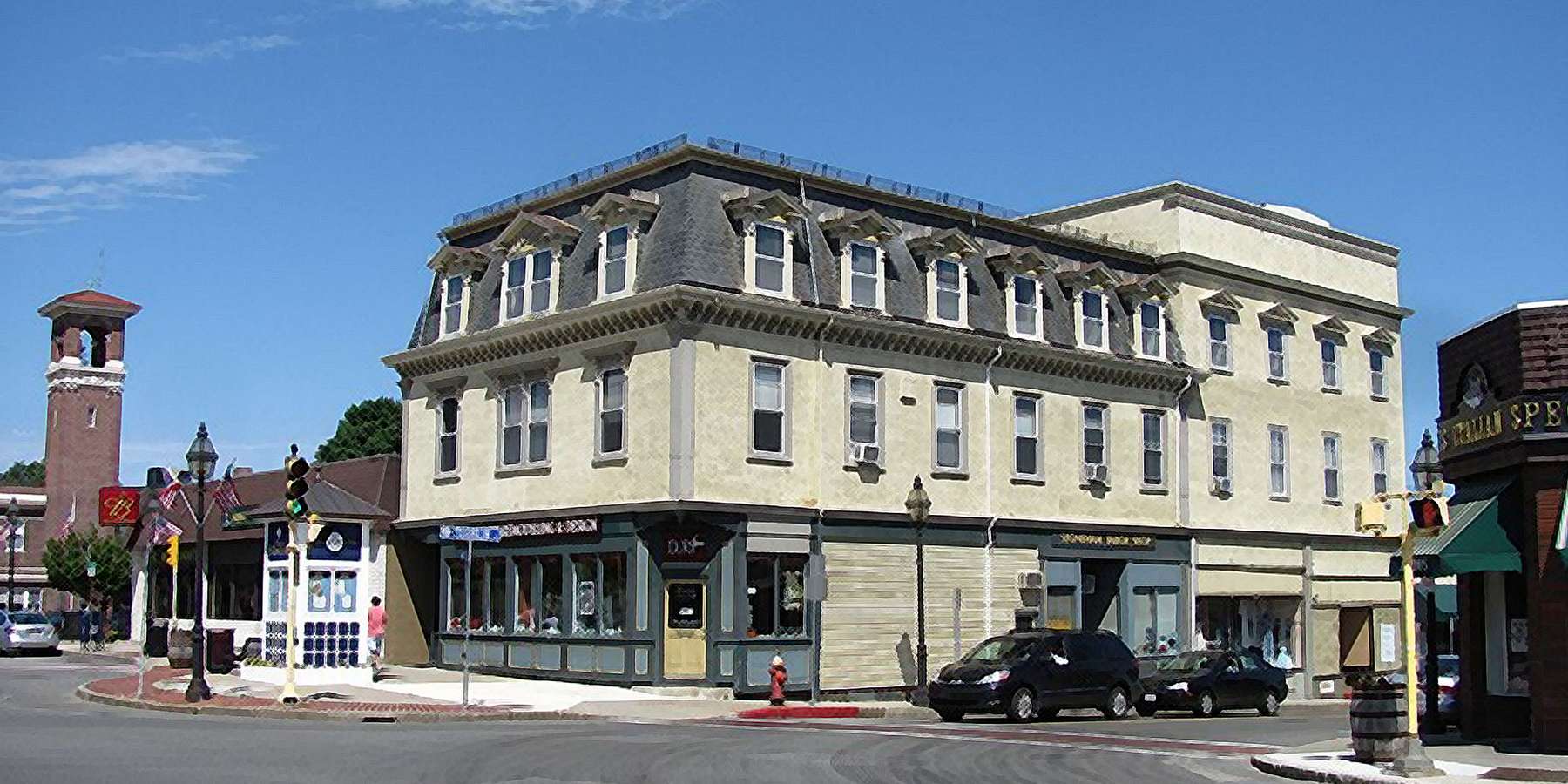 Photo of the Oddfellows Building in Stoneham, Massachusetts Photo of the Oddfellows Building in Stoneham, Massachusetts