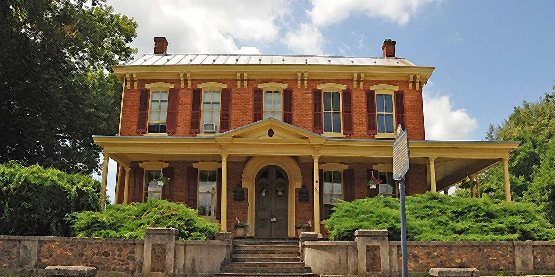 Photo of the Daniel Kaufman House in Boiling Springs, Pennsylvania Photo of the Daniel Kaufman House in Boiling Springs, Pennsylvania