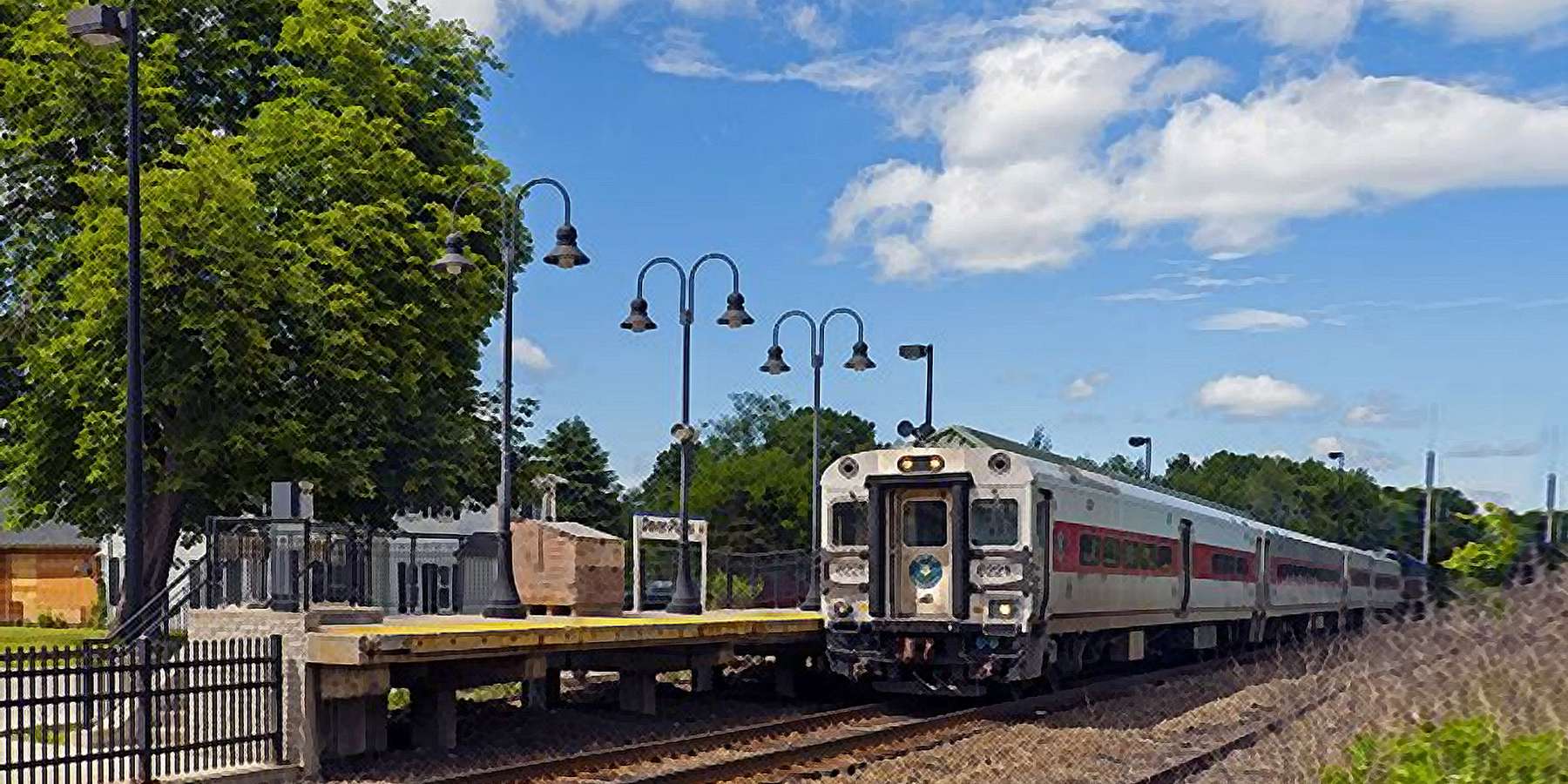 Photo of the Train Station in Dover Plains, New York Photo of the Train Station in Dover Plains, New York