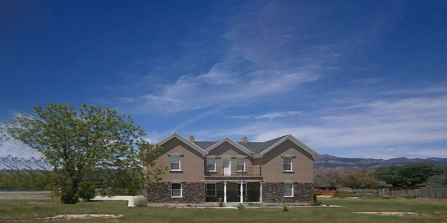 Photo of the Thuesen-Petersen House in Lemont, Pennsylvania Photo of the Thuesen-Petersen House in Lemont, Pennsylvania