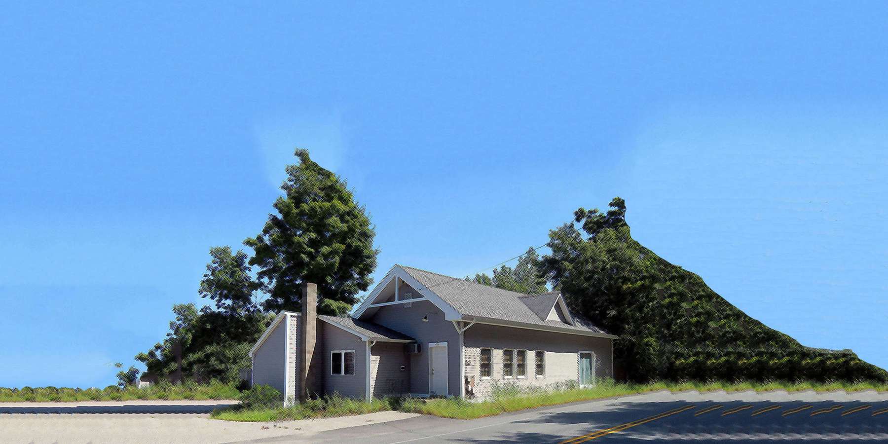 Photo of a Former Freight House Near Manville, New Jersey Photo of a Former Freight House Near Manville, New Jersey