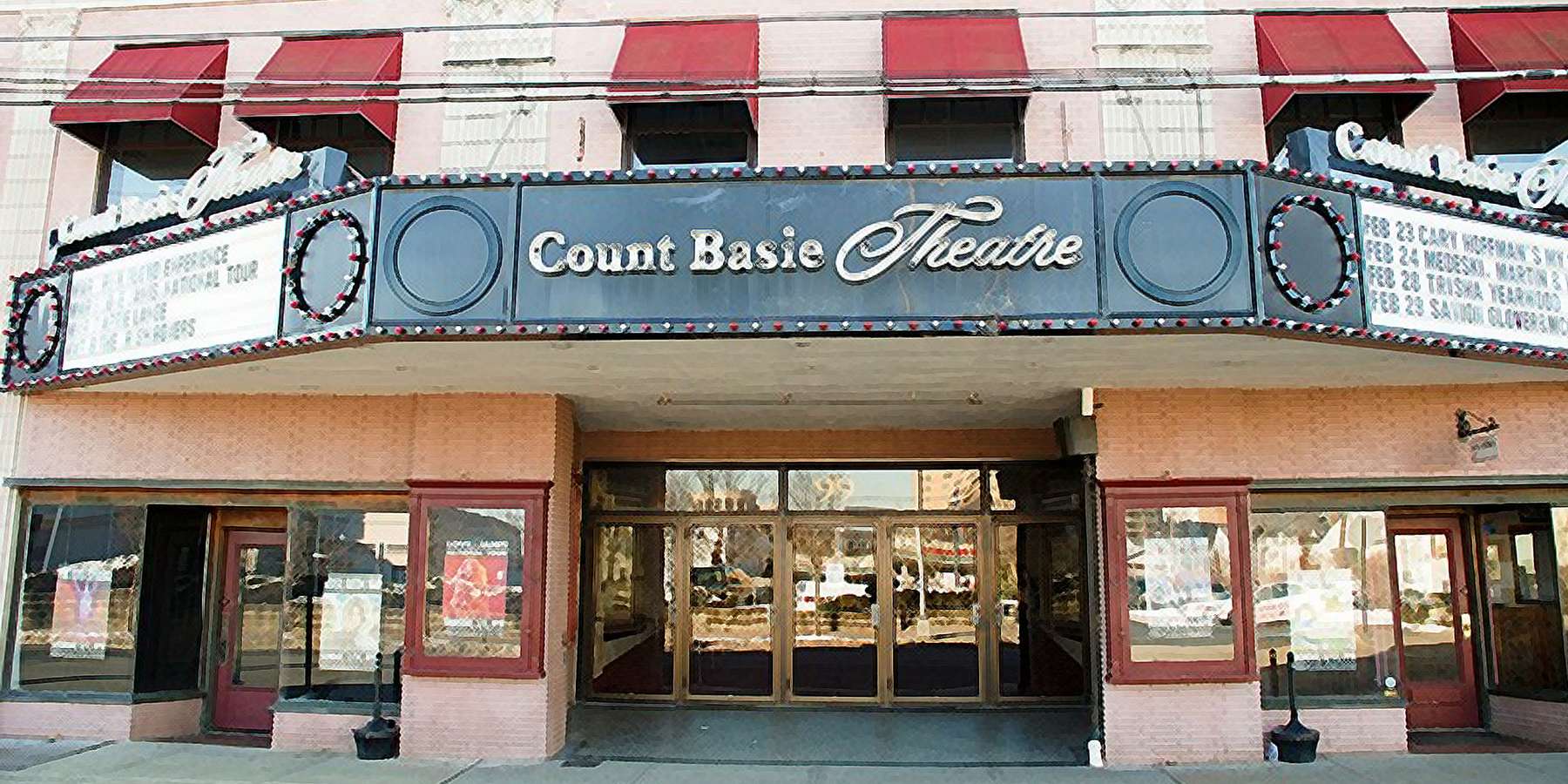 Photo of the Count Basie Theatre in Red Bank, New Jersey Photo of the Count Basie Theatre in Red Bank, New Jersey