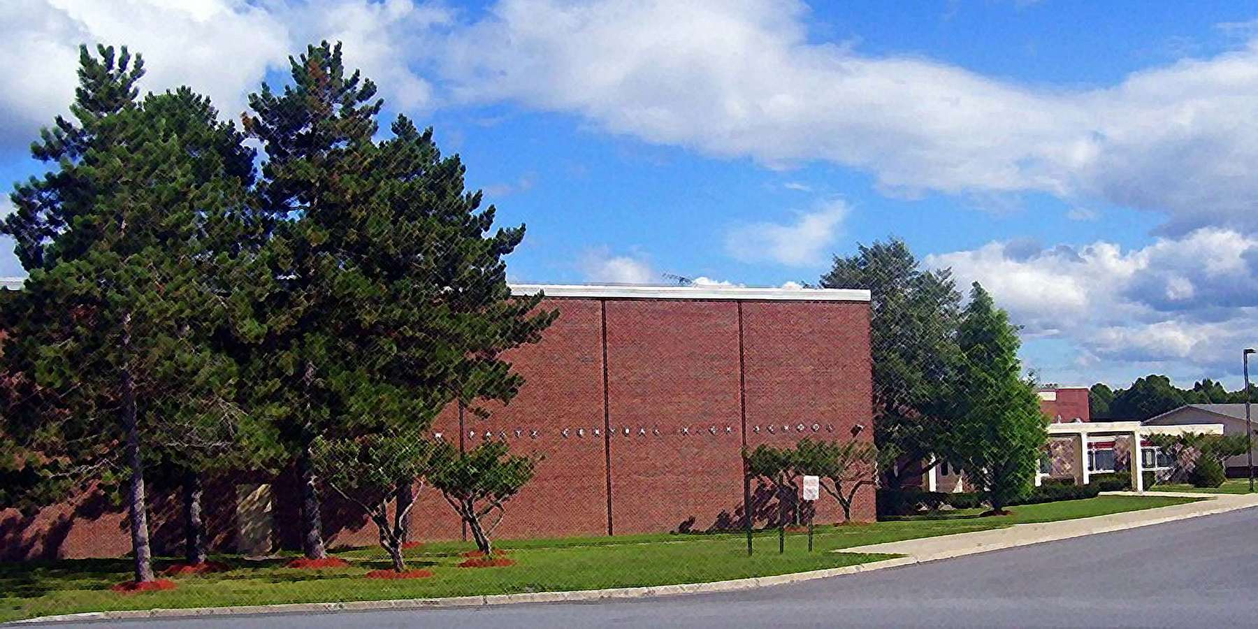 Photo of New Paltz Central High School in New Paltz, New York Photo of New Paltz Central High School in New Paltz, New York