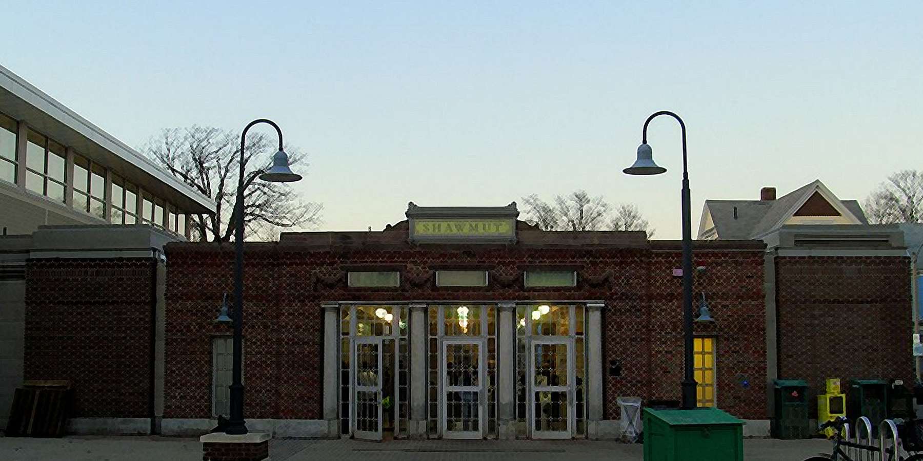 Photo of Shawmut Station Headhouse in Shawmut, Maine Photo of Shawmut Station Headhouse in Shawmut, Maine