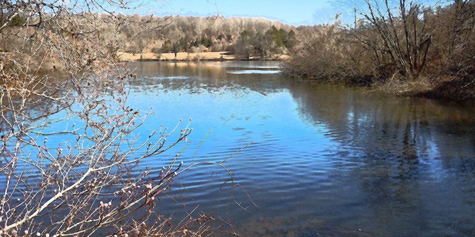 Photo of Lake Welkinweir in Birchrunville, Pennsylvania Photo of Lake Welkinweir in Birchrunville, Pennsylvania