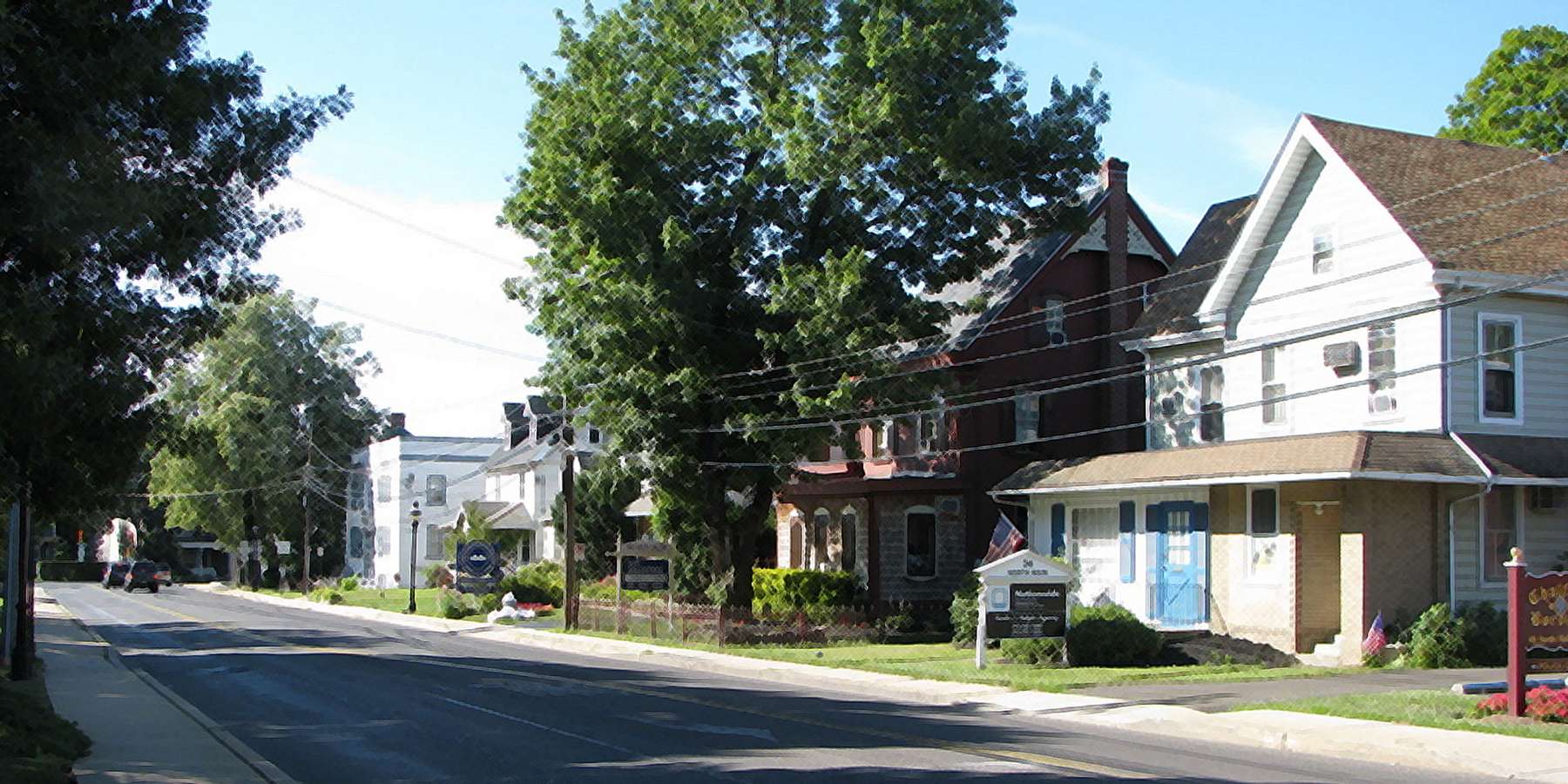 Photo of Main Street in Chalfont, Pennsylvania Photo of Main Street in Chalfont, Pennsylvania