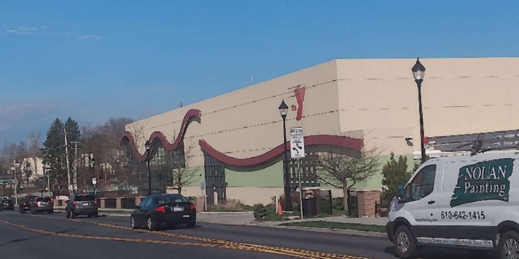 A photo of the Haverford YMCA on Eagle Road in Haverford, Pennsylvania A photo of the Haverford YMCA on Eagle Road in Haverford, Pennsylvania