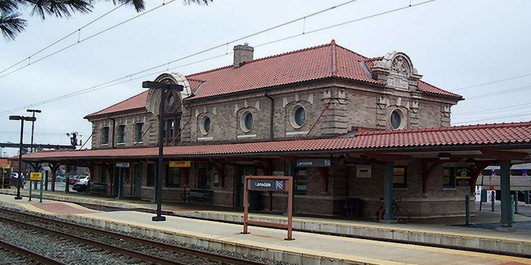 Photo of a Train Station in Lansdale, Pennsylvania Photo of a Train Station in Lansdale, Pennsylvania