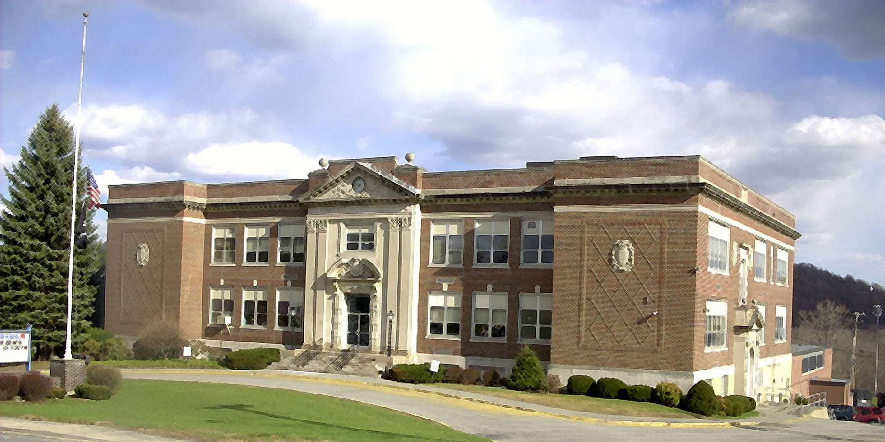 Photo of Carmel High School in Carmel, New York Photo of Carmel High School in Carmel, New York