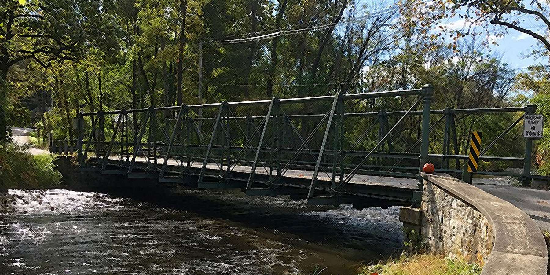 Photo of Shoddy Mill Road Bridge in Hampton, New Jersey Photo of Shoddy Mill Road Bridge in Hampton, New Jersey