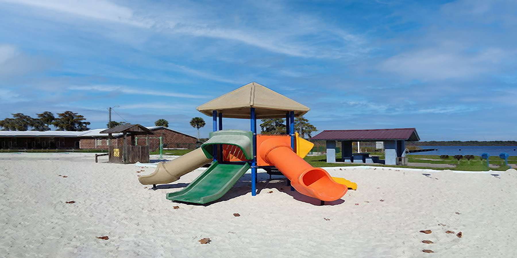 Photo of Colorful Slides in Lakeside, Connecticut Photo of Colorful Slides in Lakeside, Connecticut