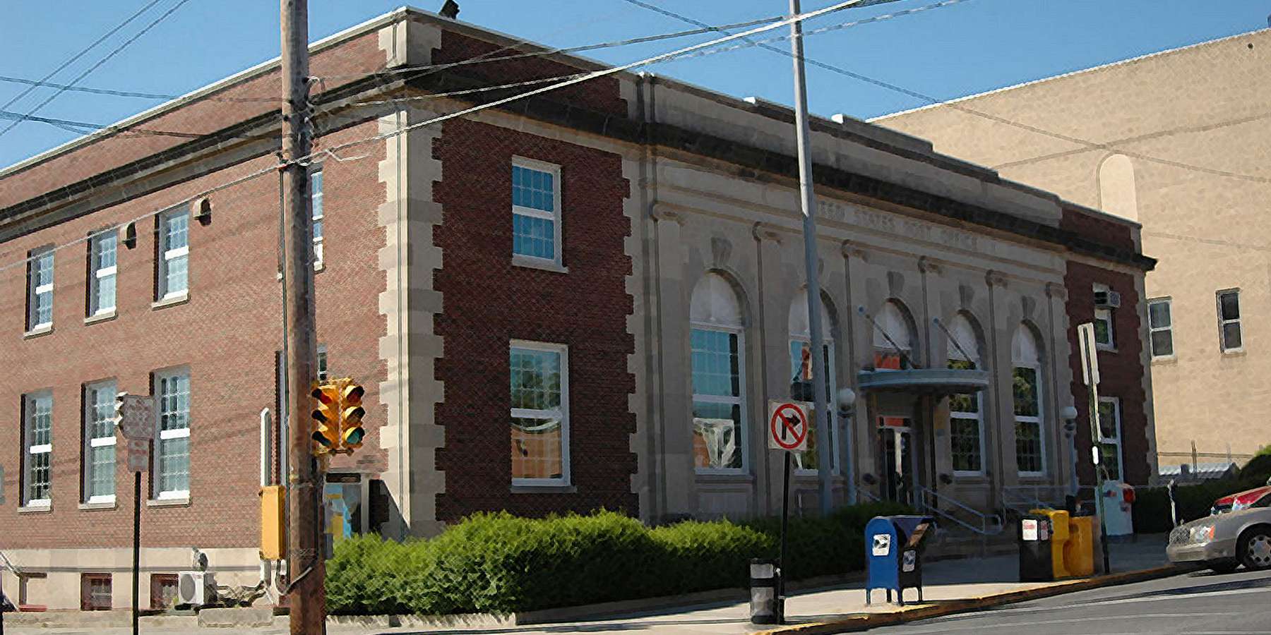 Photo of the Lewistown Post Office in Lewistown, Pennsylvania Photo of the Lewistown Post Office in Lewistown, Pennsylvania