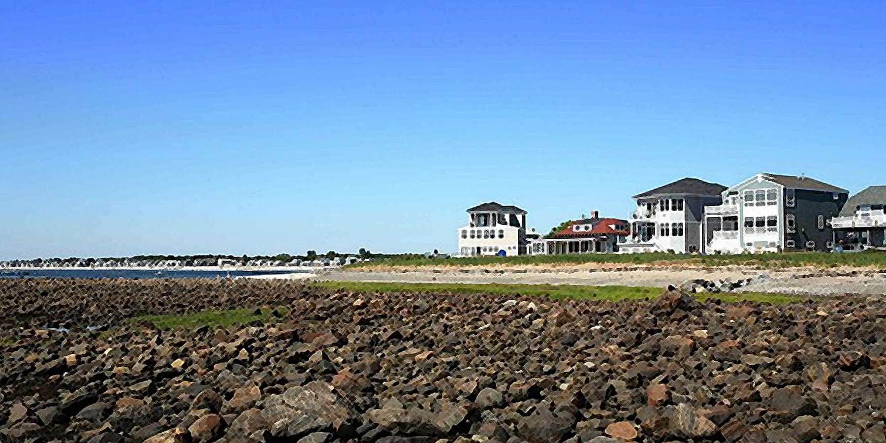 Photo of Hampton Beach, New Hampshire Photo of Hampton Beach, New Hampshire