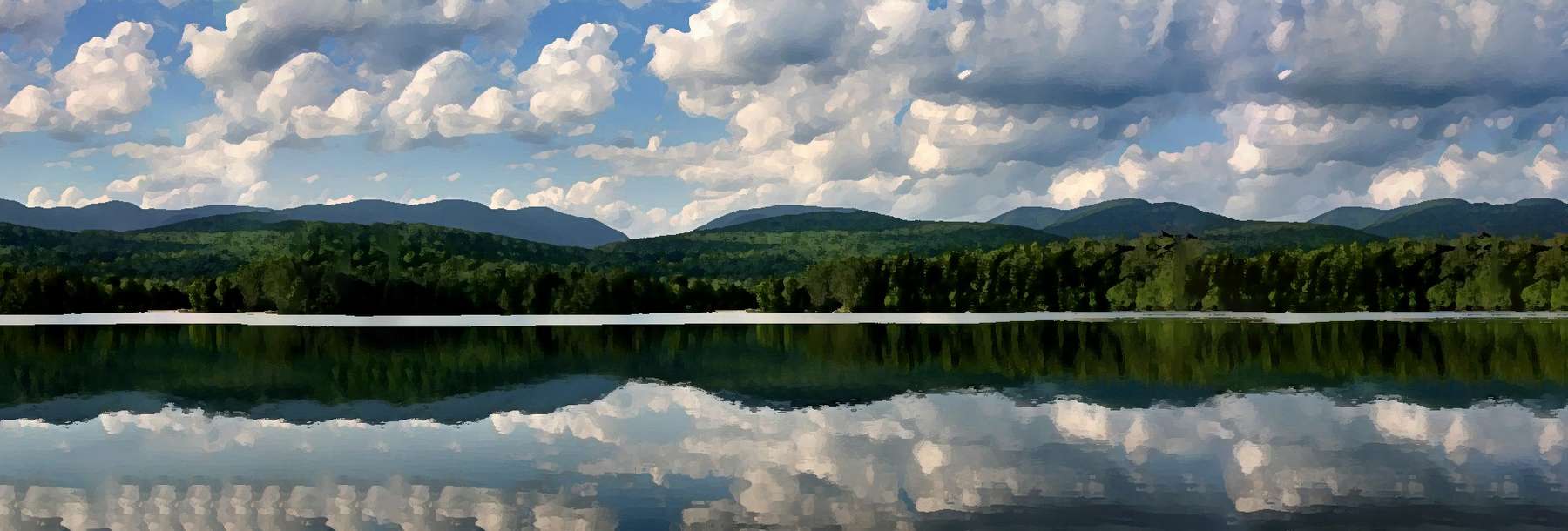 Photo of Mountain with Lake Photo of Mountain with Lake